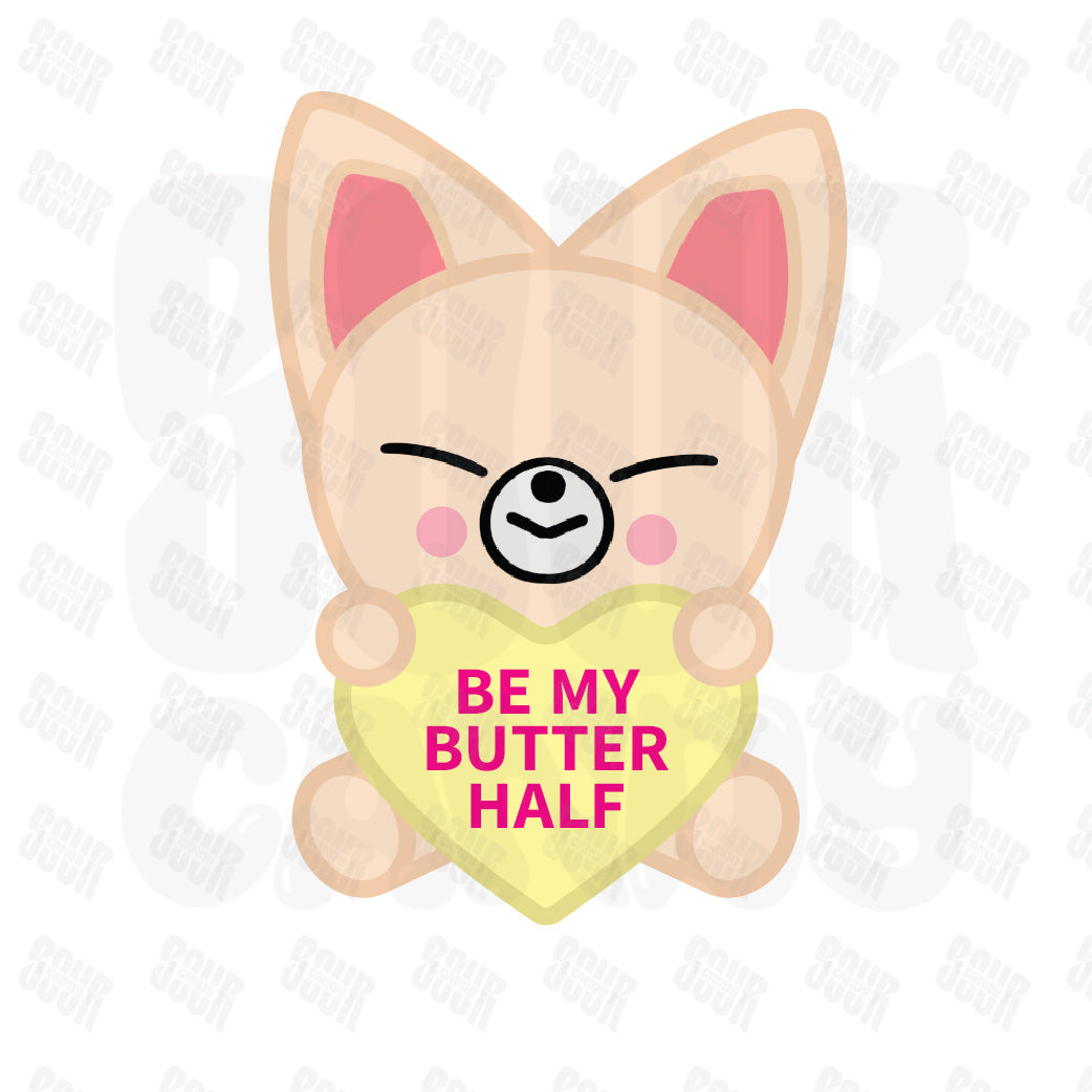 SKZOO Valentine's Day Hearts Die-cut Glossy Stickers